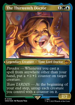 The Thirteenth Doctor (Display Commander) - Thick Stock - Foil Etched x1 - Docto - Image 1