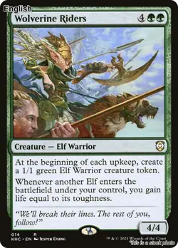 Wolverine Riders EN [KHC - 14] - NM TCG MTG - Image 1