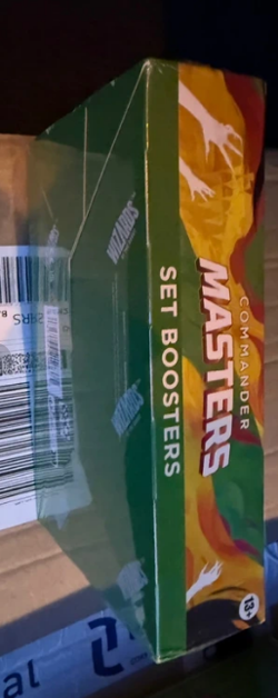 commander masters booster box english sealed perfect condition - Image 3