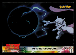 NM - Topps Pokemon Psychic Showdown #33 The First Movie (Blue Logo) - Image 1