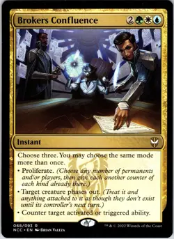 Brokers Confluence 68 Commander: Streets of New Capenna Magic: The Gathering NM - Image 1