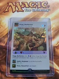 Foil Secret Lair Mogg War Marshall - MTG - Magic the Gathering - NM - Image 1
