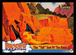 NM - Topps Pokemon The "Tail" End of the Race #50 The First Movie (Blue Logo) - Image 1