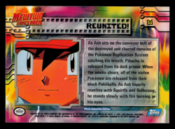 NM - Topps Pokemon Reunited! #31 The First Movie (Blue Logo) - Image 2