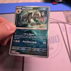 Pokemon TCG Houndoom 63/131 Pokeball Reverse Holo NEAR MINT Prismaric Evolutions - Image 1