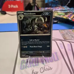 Pokemon TCG Houndoom 63/131 Pokeball Reverse Holo NEAR MINT Prismaric Evolutions - Image 2