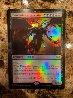 DOOMSDAY EXCRUCIATOR Magic MTG Duskmourn Foil - Image 1