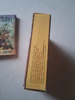 MTG REVISED Starter Deck Box Magic The Gathering 1994 Empty Opened - Image 3