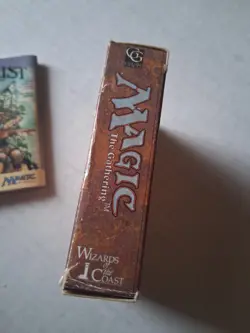 MTG REVISED Starter Deck Box Magic The Gathering 1994 Empty Opened - Image 4