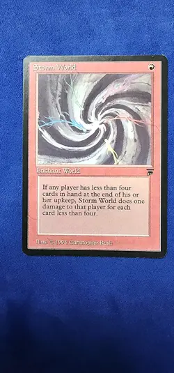 MTG - Storm World - Legends - Magic: The Gathering in NM Condition - Image 1