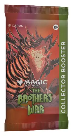 Magic the Gathering The Brothers' War BRO Collector Booster Pack English Factory - Image 1
