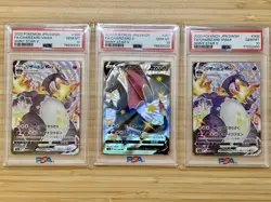 2020 Pokemon Charizard VMAX SSR PSA 10 GEM MINT x2 & Charizard V SSR PSA 10 JP - Image 1