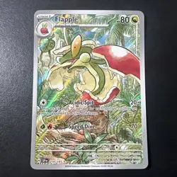 Pokemon Card TCG - Flapple 210/191 Illustration Rare Surging Sparks Near Mint - Image 1