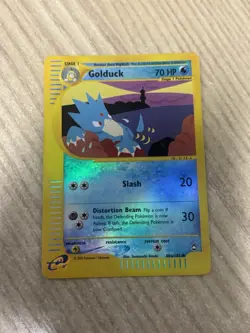 Golduck (50a) 050A/147 Aquapolis Reverse Holo NM Condition Clean Ereader Pokemon - Image 1