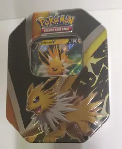 Pokemon TCG Eevee Evolutions Tins Set of 3 - Flareon, Jolteon & Vaporeon - New - Image 3