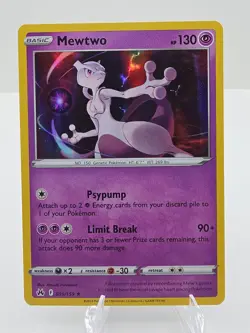 Mewtwo 059/159 Holo Rare Crown Zenith Pokemon Holo Near Mint - Image 1