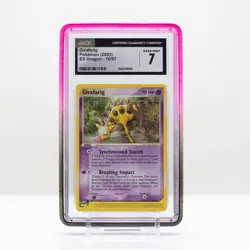 Pokemon Girafarig #16 EX Dragon 2003 - CGC 7 - Image 1