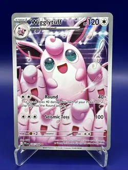 Pokemon Phantasmal Flames PFL EN Wigglytuff - 105/094 IR NM - Image 1