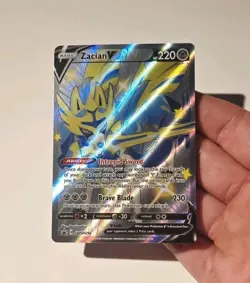 Zacian V SWSH292 Pokemon Promo Shiny Holo NM - Image 1
