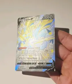 Zacian V SWSH292 Pokemon Promo Shiny Holo NM - Image 2