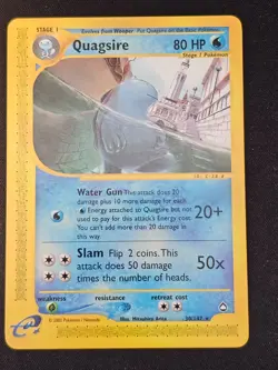 Pokemon TCG Quagsire 30 Aquapolis Mint Near Mint (non-holo) - Image 1