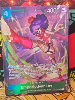 IN HAND! Emporio.Ivankov Alt Art OP16-026 One Piece Time of Battle ENGLISH - Image 1