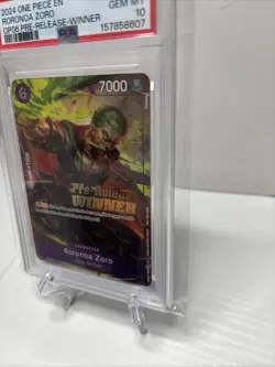 Roronoa Zoro (OP-06 Pre-Release Tournament) [Winner] P-045 One Piece... - Image 3