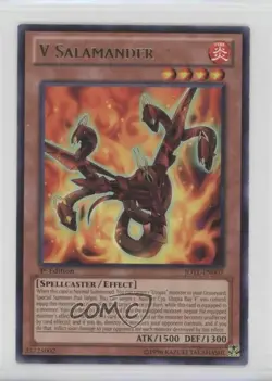 V Salamander 1st Ed. YuGiOh Judgment of the Light #JOTL-EN002 READ - Image 1