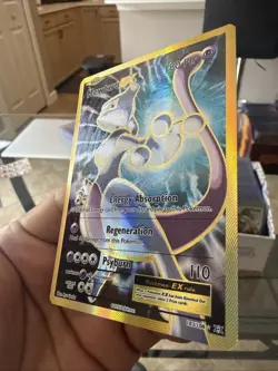 Pokemon TCG Mewtwo EX 103/108 Ultra Rare Holo Card Evolutions XY Mint Condition - Image 2
