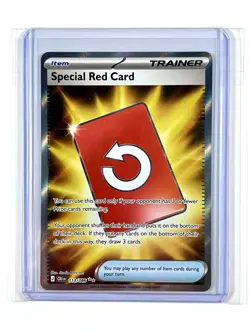 Special Red Card 113/086 Ultra Rare Chaos Rising Pokemon TCG Card - Image 3