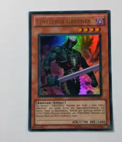⚡Yu-Gi-Oh Finsterer Grepher TU03-DE001 Ultra Rare Yugioh Turbo Pack Near Mint⚡ - Image 2