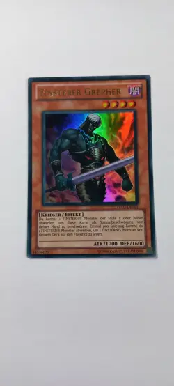 ⚡Yu-Gi-Oh Finsterer Grepher TU03-DE001 Ultra Rare Yugioh Turbo Pack Near Mint⚡ - Image 5