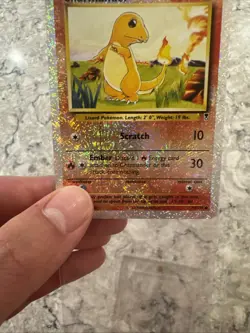 Pokemon TCG Charmander Legendary Collection Reverse Holo Card lp Iconic Line - Image 5