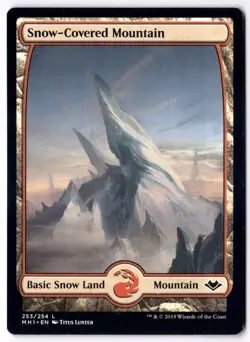 Snow-Covered Land (Forest and Mountain) Modern Horizons Regular x9 ea - Image 1