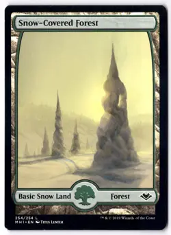 Snow-Covered Land (Forest and Mountain) Modern Horizons Regular x9 ea - Image 2