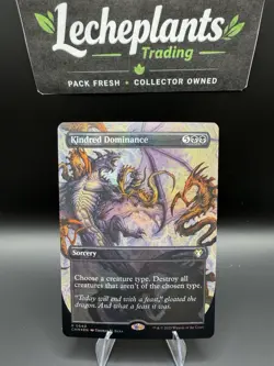Kindred Dominance (Borderless) Commander Masters Foil - Image 1