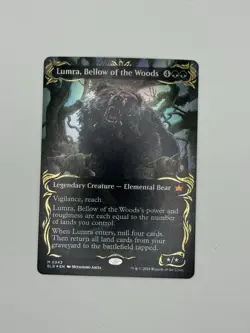 2024 MTG #343 LUMRA, BELLOW OF THE WOODS ANIME BORDERLESS-RAISED FOIL - Image 1