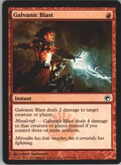 LP - Galvanic Blast - Scars of Mirrodin - Magic The Gathering Lightly Played Eng - Image 1