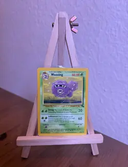 Pokemon TCG – Weezing 45/62 Fossil Unlimited Englisch 1999 60 KP Uncommon Arita - Image 1