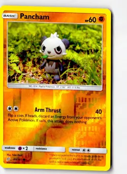 Pancham 81/181 Common Team Up Pokemon Reverse Holo Lightly Played - Image 1