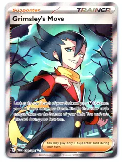 Grimsley's Move 120/094 Ultra Rare Phantasmal Flames Pokemon Holo Near Mint - Image 1