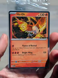 Ho-Oh 010/086 Galaxy GameStop EbGames Promo Sealed Pokemon Chaos Rising - Image 1
