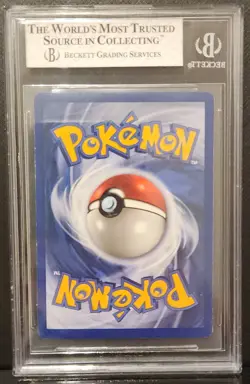 Poliwrath Pokemon Base 1st Edition Holo R 1999 German BGS 8 - Image 2