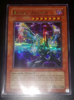 YU-GI-OH! VB5 Full Set Prismatic Reverse Error Secret Barrel Dragon LP - Image 4