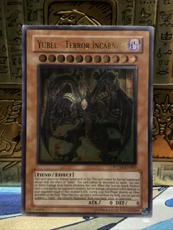 Yugioh - Yubel - Terror Incarnate - PTDN-EN007 - Ultimate Rare - Unlimited - LP - Image 1