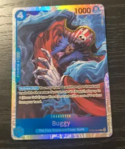 One Piece CCG Buggy Starter Deck SR Holo Card ST25-004 NM - Image 1