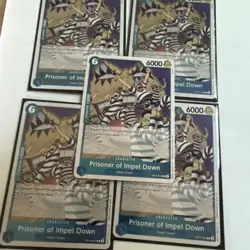 5 Prisoner of Impel Down x5 OP16-042 R The Time of Battle Foil English One Piece - Image 1