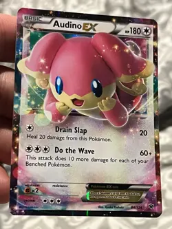 Audino EX 84/124 World Championship XY Fates Collide Pokemon Card - Image 1