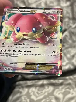 Audino EX 84/124 World Championship XY Fates Collide Pokemon Card - Image 5