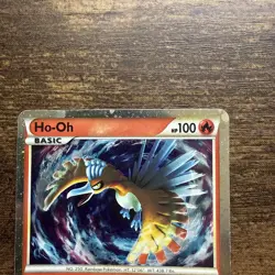 Pokemon Ho-Oh Shiny Holo Rare Card SL5 Call of Legends 100 HP Basic 2011 - Image 4